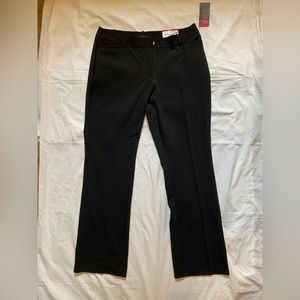 Worthington “Curvy Perfect Trouser” Straight Leg Black Size 12